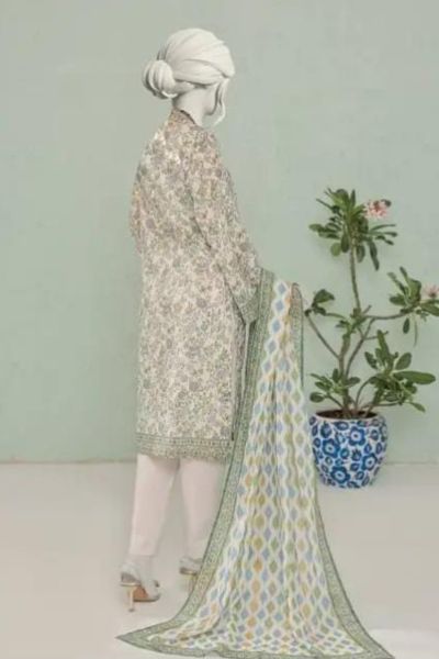 3-Piece Unstitched Suit