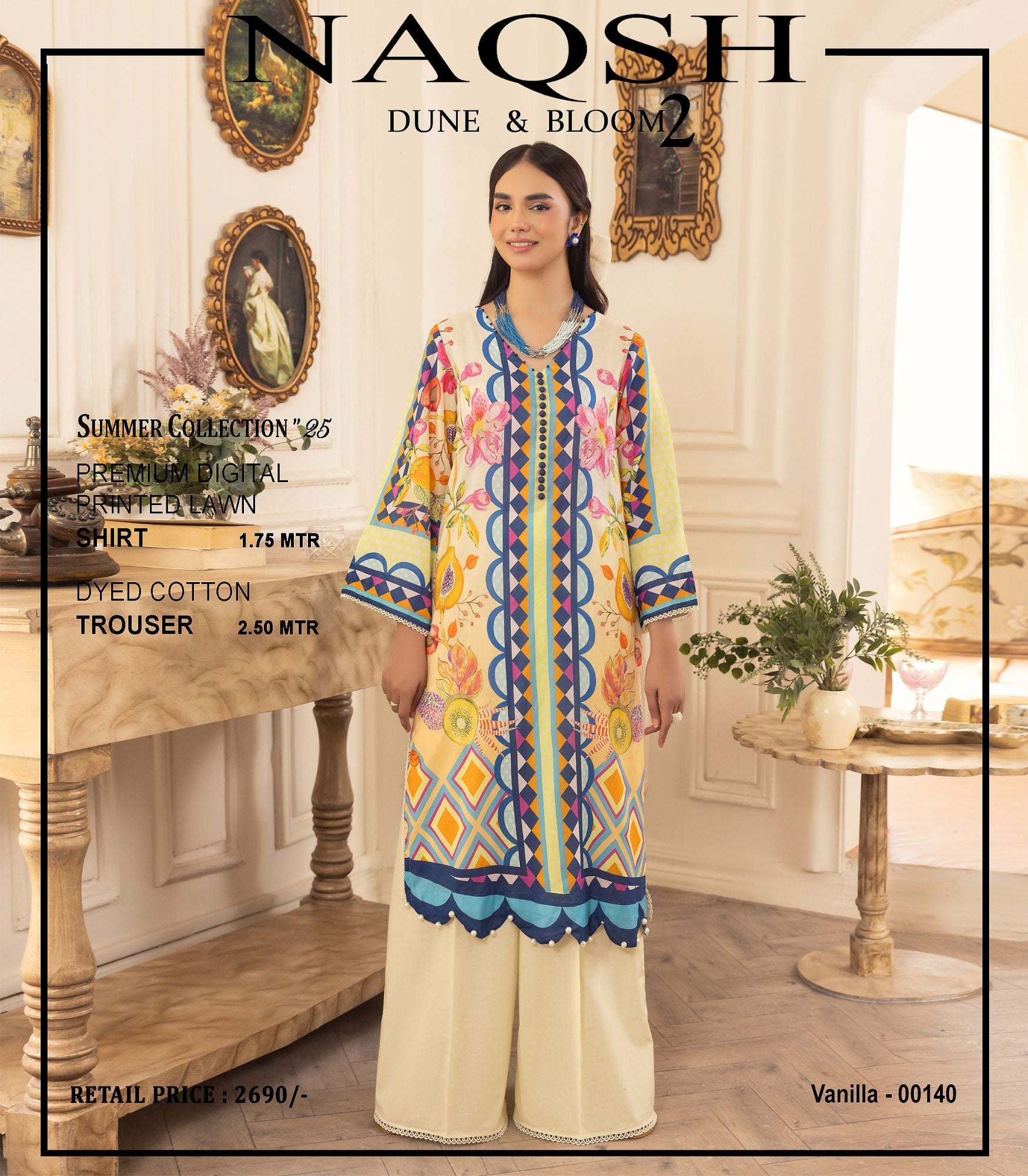 2-Piece Unstitched Suit