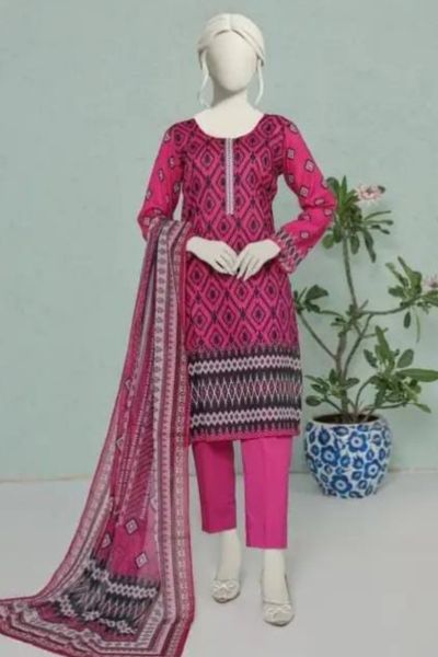 3-Piece Unstitched Suit