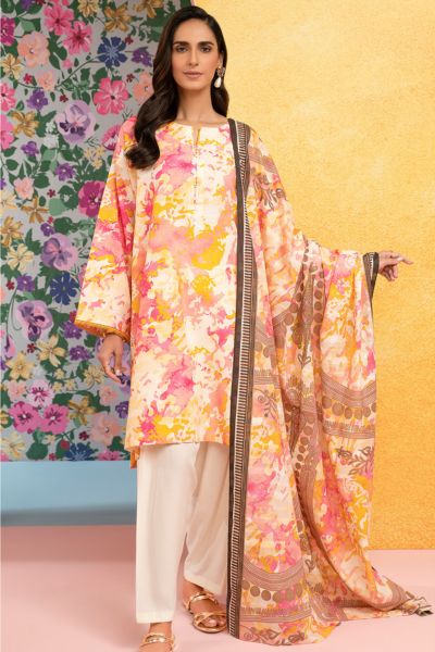 3-Piece Unstitched Suit