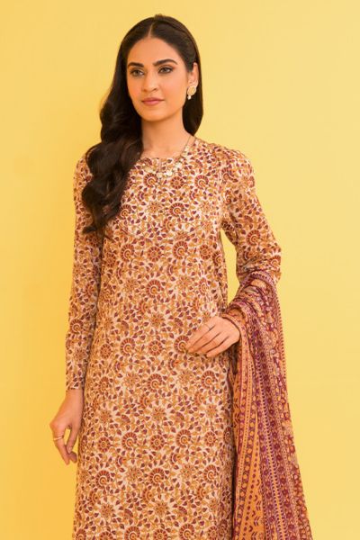 3-Piece Unstitched Suit
