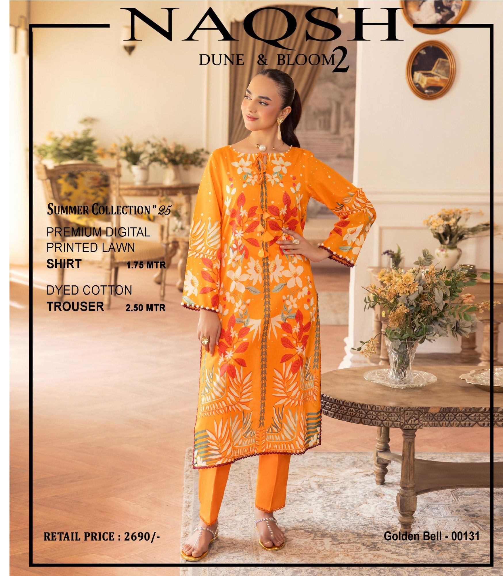 2-Piece Unstitched Suit