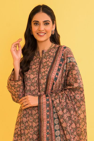 3-Piece Unstitched Suit