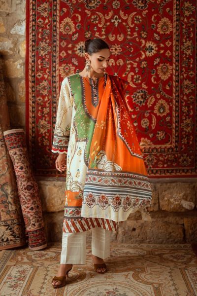 3-Piece Unstitched lawn