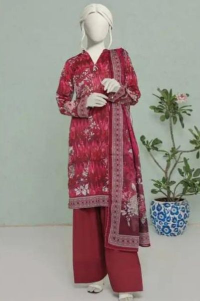 3-Piece Unstitched Suit