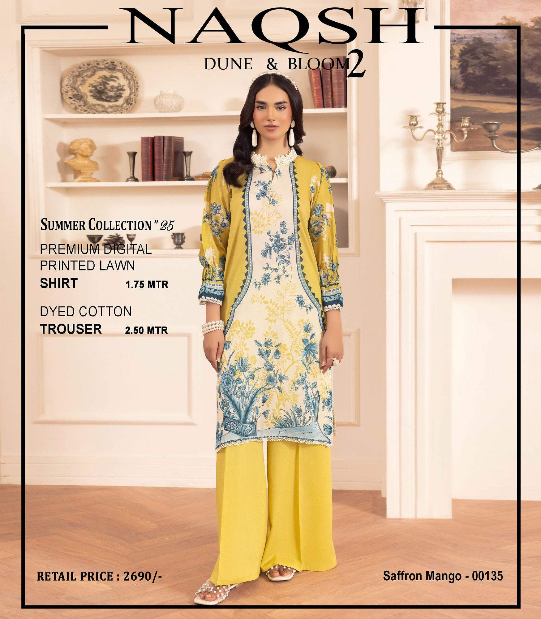 2-Piece Unstitched Suit