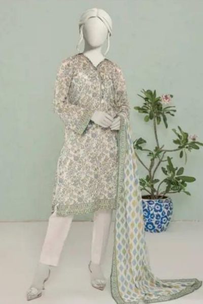 3-Piece Unstitched Suit