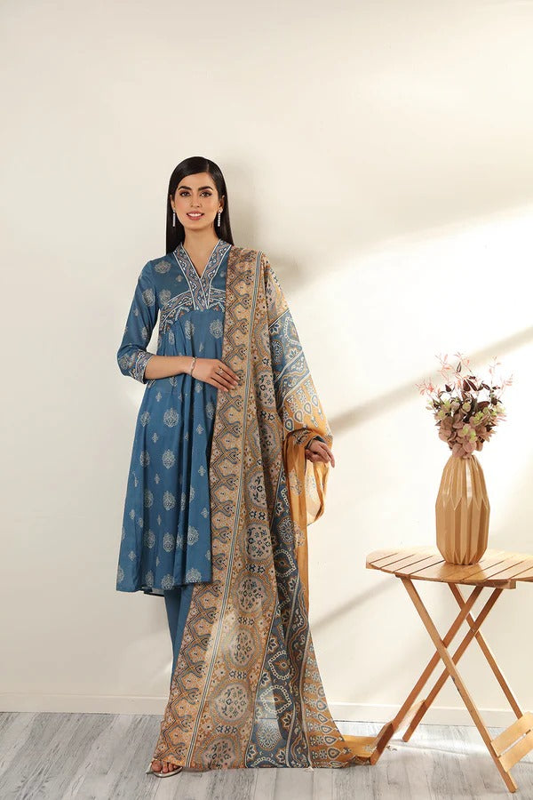3-Piece Unstitched lawn 42201042-R