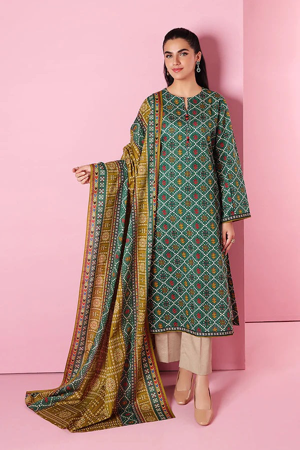 3-Piece Unstitched lawn 42206256-R