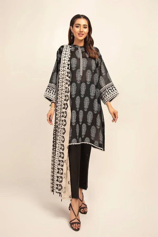 3-Piece Unstitched lawn 42201378-R