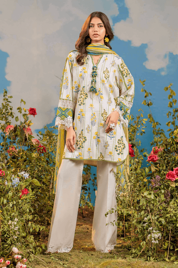 3-Piece Unstitched lawn
